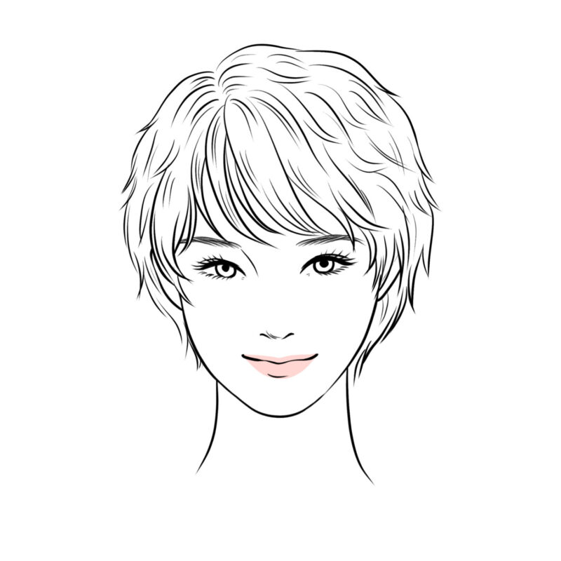 5.顔タイプ「クールカジュアル」の方に似合う髪型